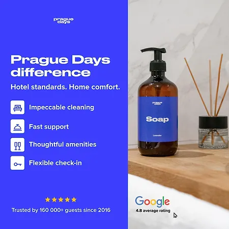 Days - One Bedroom With Balcony, Tv And Netflix Praga